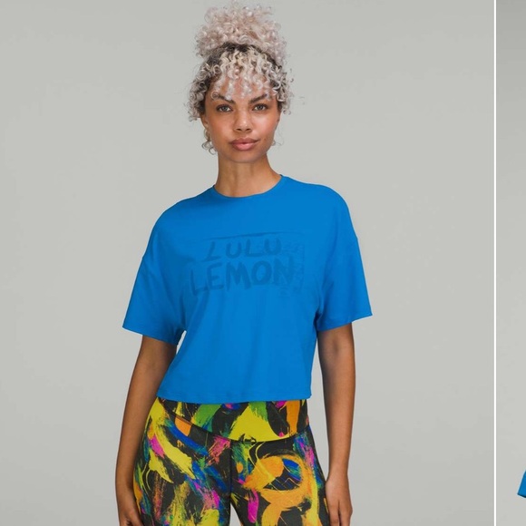 lululemon Abrasion- Resistant Training T-Shirt Ed Curtis - Picture 1 of 3